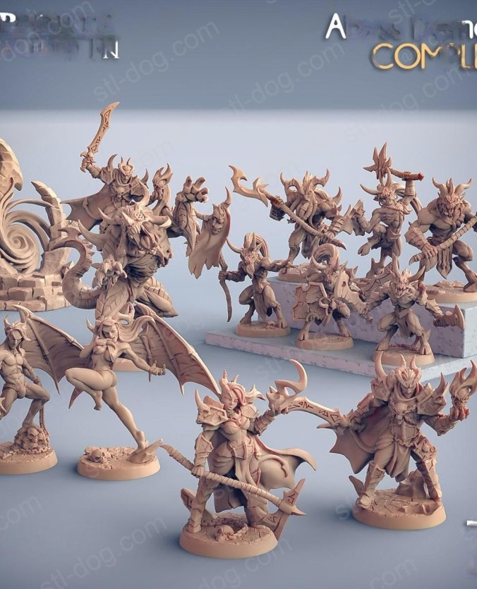 深渊恶魔(Abyss Demons) 3D打印图纸